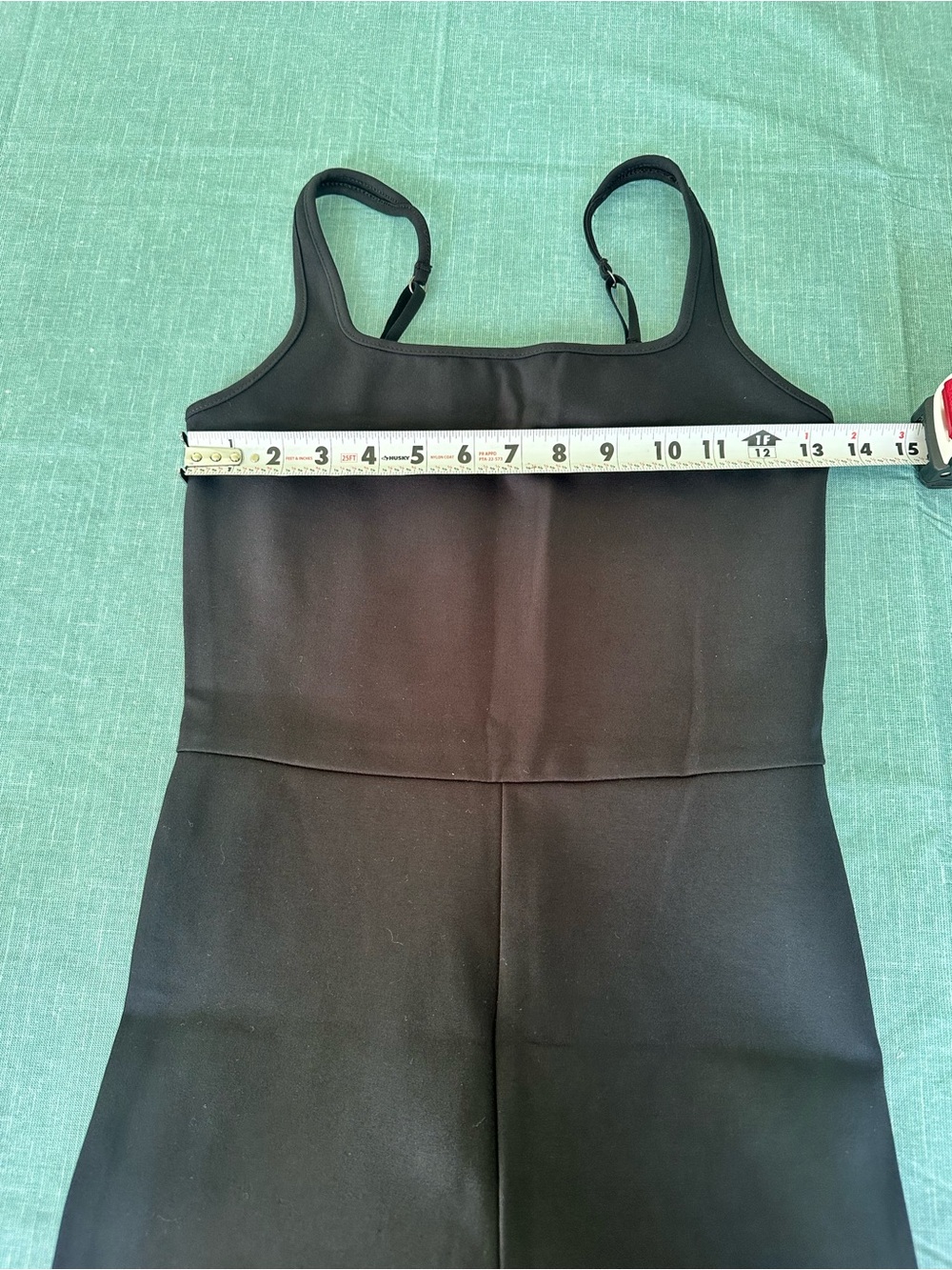 Abercrombie & Fitch Black Bootcut Flared Jumpsuit Fitted/Flared XST New - Picture 6 of 12
